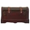 Vintiquewise Leather Wooden Chest QI003002 - alternate 5